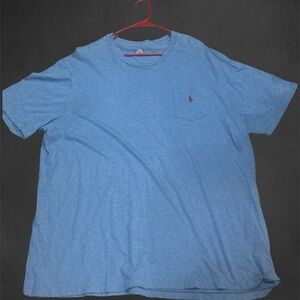 Polo Ralph Lauren Men's Classic Fit Crew Neck Pocket T-Shirt, Blue, 2XL